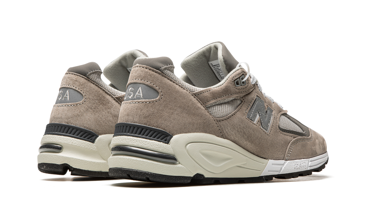 Overkicks - New Balance 990v2 MiUSA Grey (M990GY2) - par completo