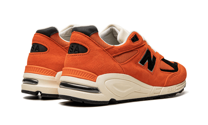 Overkicks - New Balance 990v2 MiUSA Marigold (M990AI2) - par completo