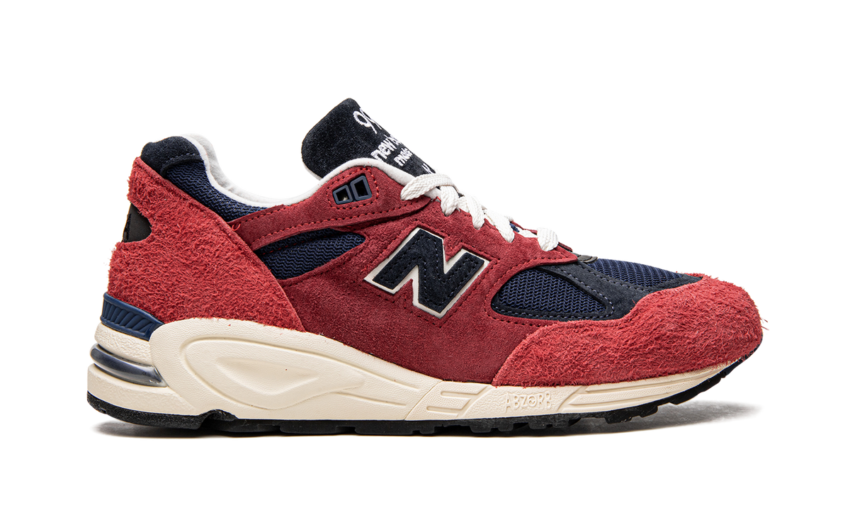 Overkicks - New Balance 990v2 MiUSA Teddy Santis Chrysanthemum (M990AD2) - detalle talón