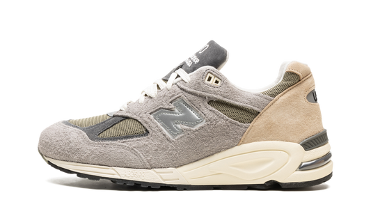 Overkicks - New Balance 990v2 MiUSA Teddy Santis Marblehead Incense (M990TD2) - vista lateral