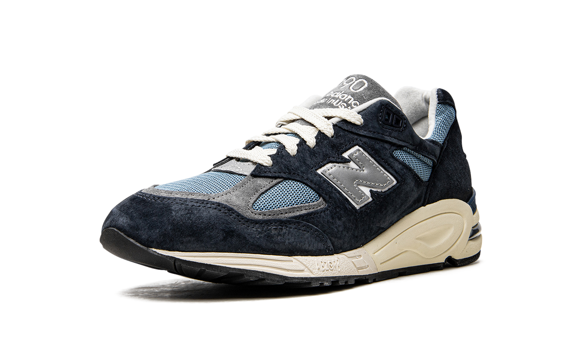 Overkicks - New Balance 990v2 MiUSA Teddy Santis Navy Castlerock (M990TB2) - detalle suela