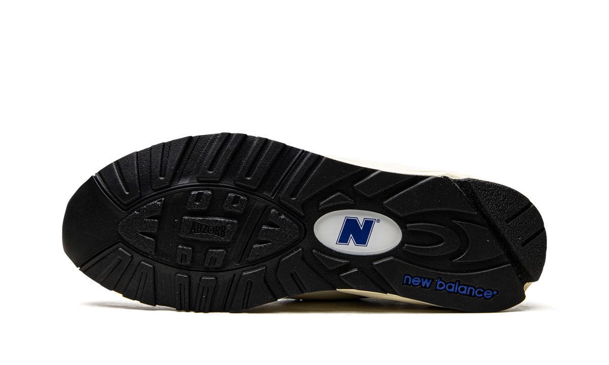 Overkicks - New Balance 990v2 MiUSA White Blue (M990WB2) - vista superior