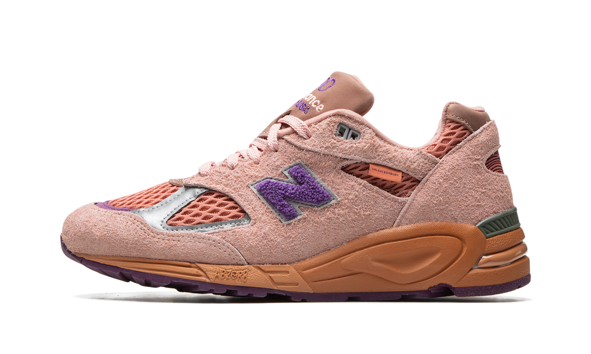 Overkicks - New Balance 990v2 Salehe Bembury Sand Be The Time (M990SB2) - vista lateral