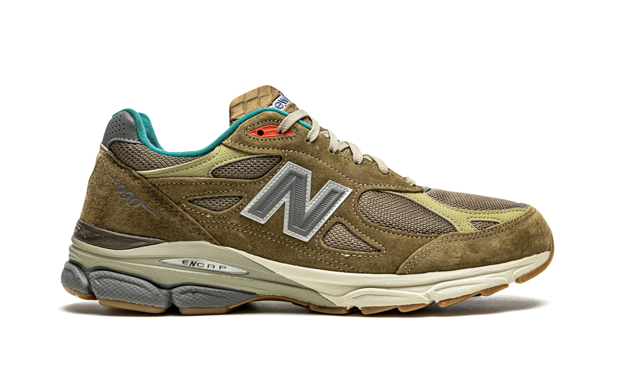 Overkicks - New Balance 990v3 MiUSA Bodega Here To Stay (M990BD3) - detalle talón