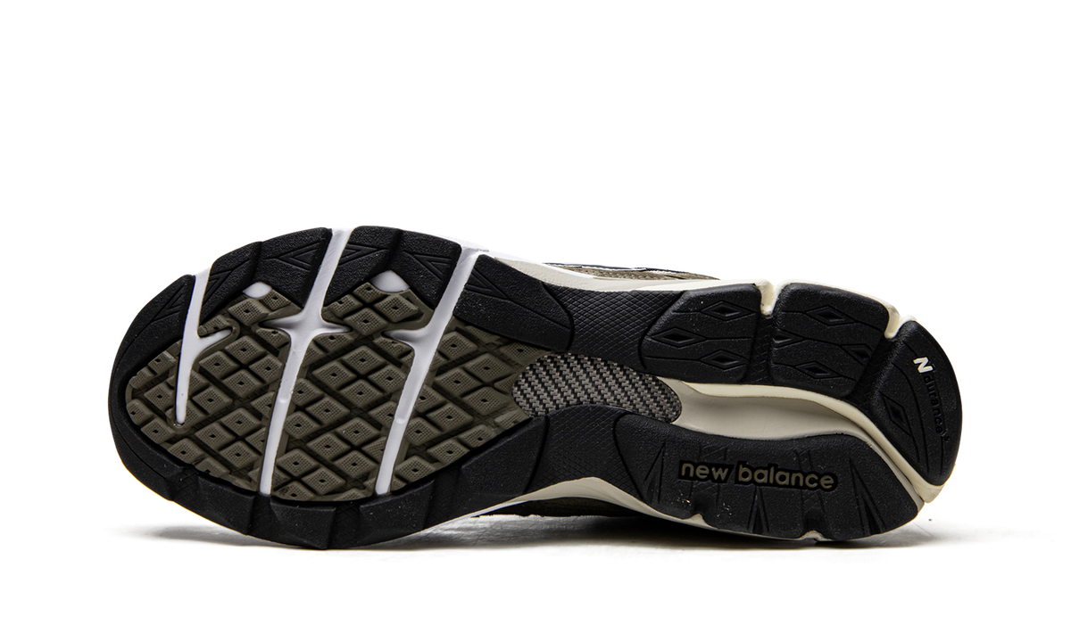 Overkicks - New Balance 990v3 MiUSA Grey Blue Olive (M990TO3) - vista superior