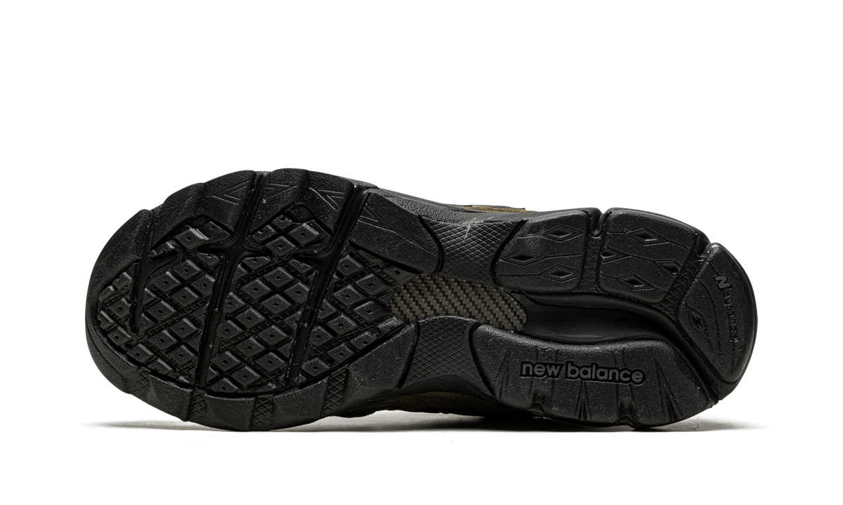 Overkicks - New Balance 990v3 MiUSA JJJJound Brown Black (M990JJ3) - vista superior