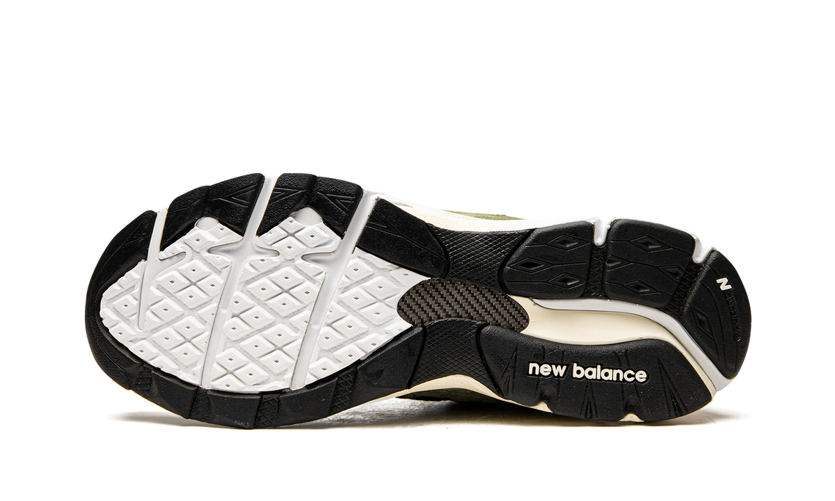 Overkicks - New Balance 990v3 MiUSA JJJJound Olive (M990JD3) - vista superior