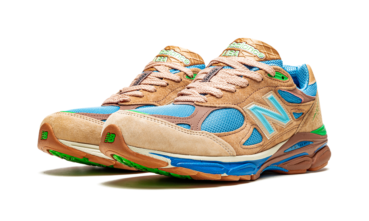 Overkicks - New Balance 990v3 MiUSA Joe Freshgoods Outside Clothes (M990JG3) - vista trasera