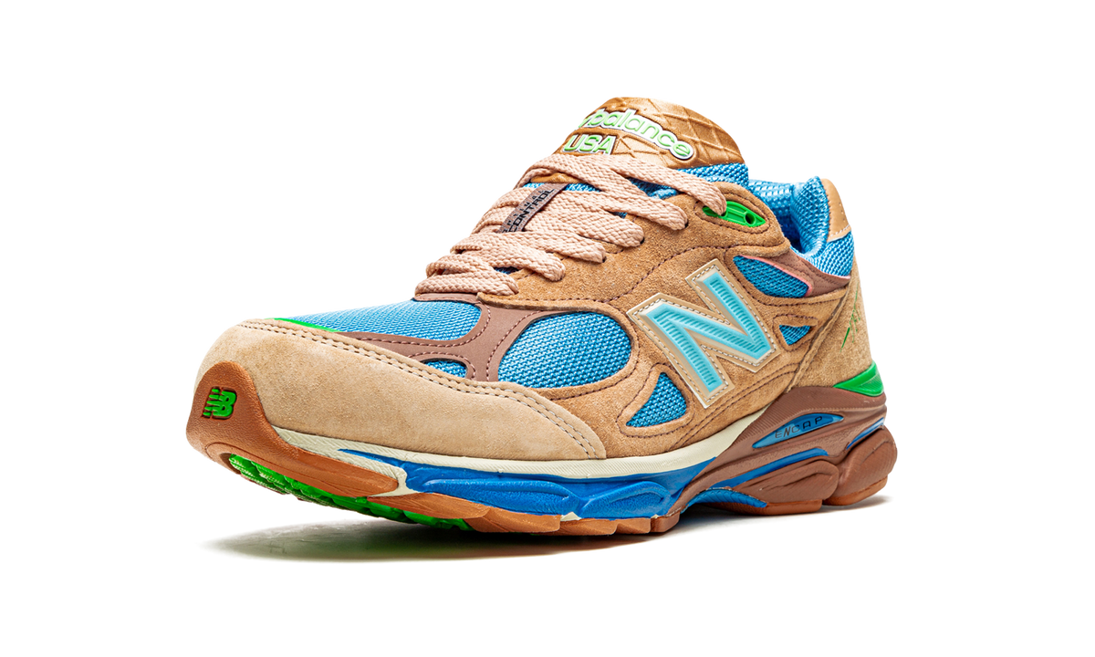 Overkicks - New Balance 990v3 MiUSA Joe Freshgoods Outside Clothes (M990JG3) - detalle suela