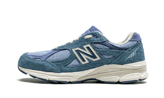 Overkicks - New Balance 990v3 MiUSA Levis Denim (M990LI3) - vista lateral