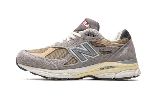 Overkicks - New Balance 990v3 MiUSA Teddy Santis Marblehead Incense (M990TG3) - vista lateral
