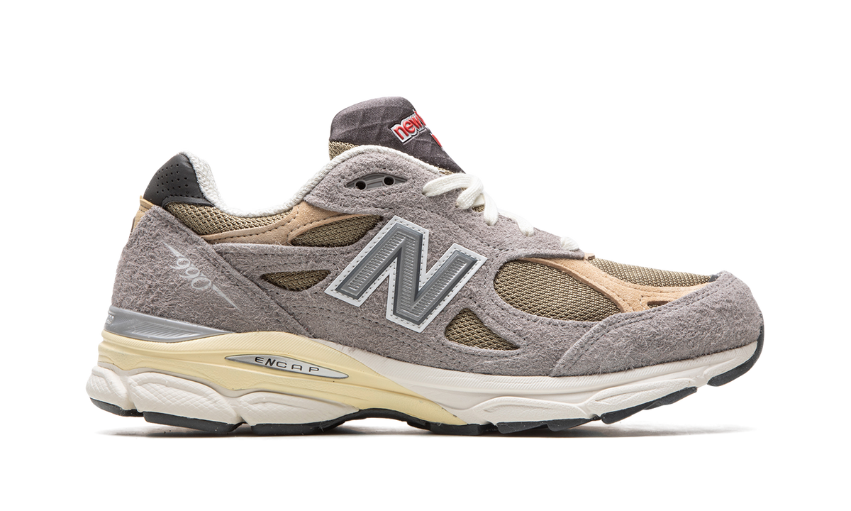 Overkicks - New Balance 990v3 MiUSA Teddy Santis Marblehead Incense (M990TG3) - detalle talón