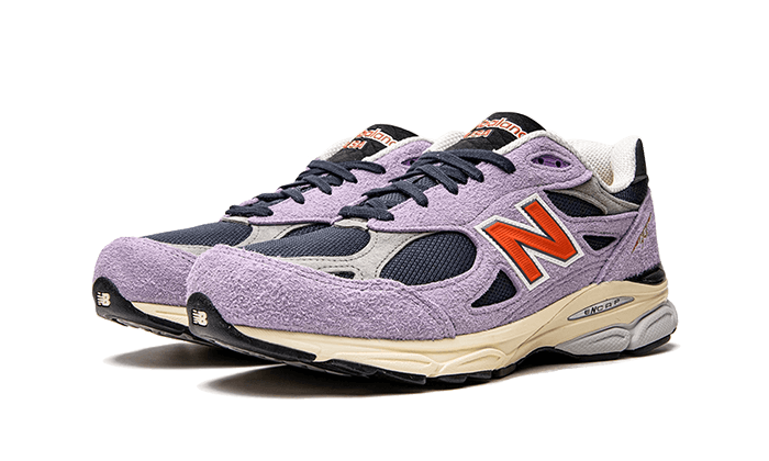 Overkicks - New Balance 990v3 MiUSA Teddy Santis Raw Amethyst (M990TD3) - vista trasera