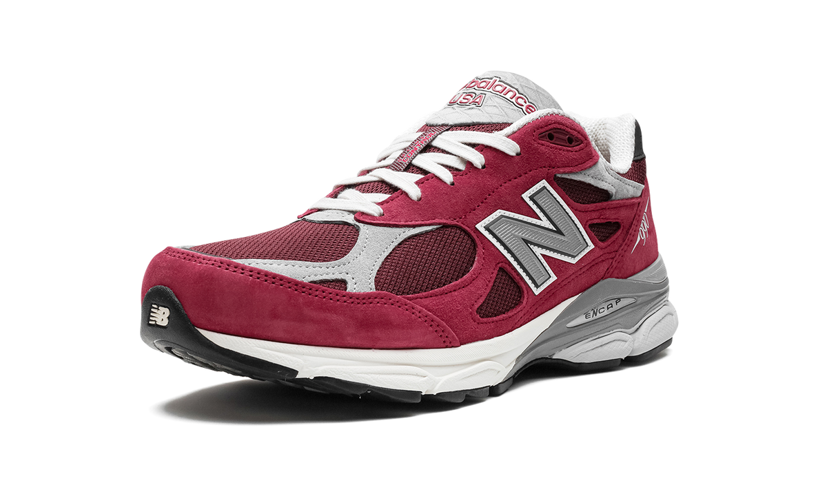 Overkicks - New Balance 990v3 MiUSA Teddy Santis Scarlet (M990TF3) - detalle suela