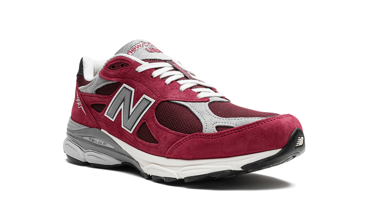 Overkicks - New Balance 990v3 MiUSA Teddy Santis Scarlet (M990TF3) - detalle lateral interior