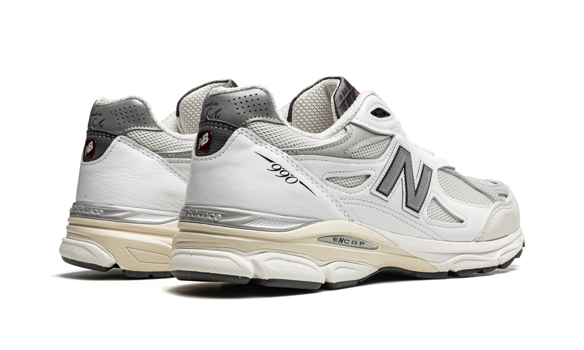 Overkicks - New Balance 990v3 MiUSA Teddy Santis Sea Salt (M990AL3) - par completo
