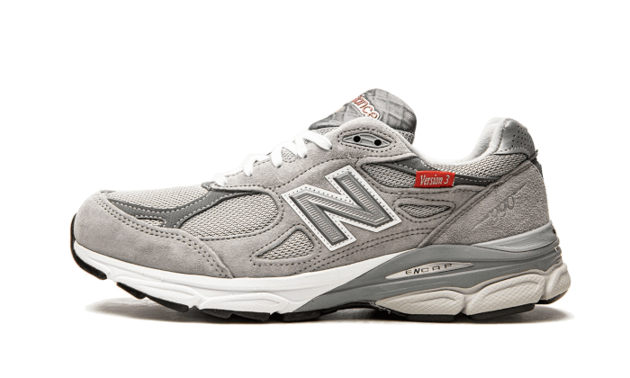 Overkicks - New Balance 990v3 MiUSA Version 3 Grey (M990VS3) - vista lateral