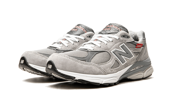 Overkicks - New Balance 990v3 MiUSA Version 3 Grey (M990VS3) - vista trasera