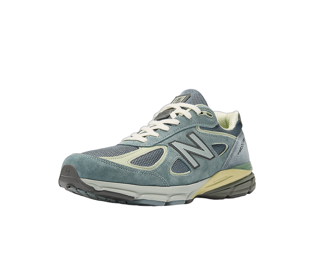 Overkicks - New Balance 990v4 MiUSA Auralee Blue (U990AL4) - vista trasera