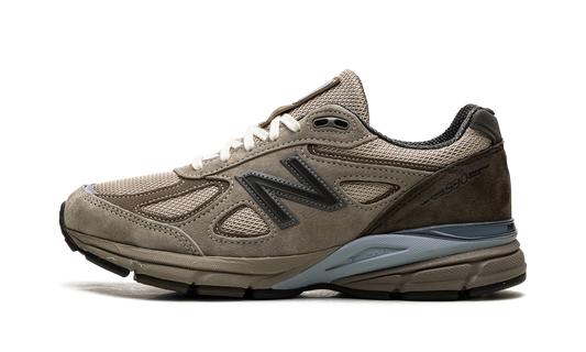 Overkicks - New Balance 990v4 MiUSA Auralee Grey (U990AR4) - vista lateral