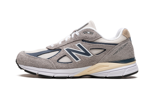 Overkicks - New Balance 990v4 MiUSA Grey Day (2023) (U990TA4) - vista lateral