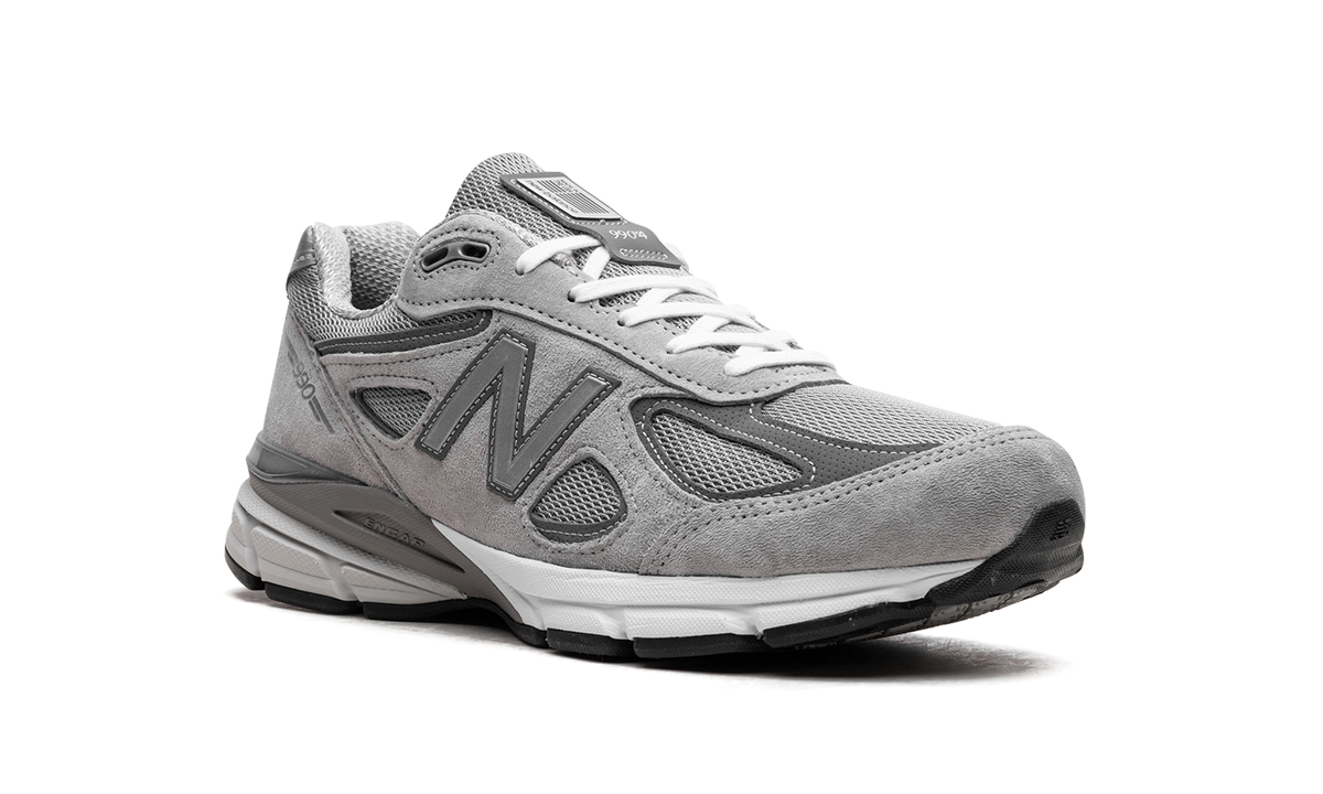 Overkicks - New Balance 990v4 MiUSA Grey Silver (U990GR4) - detalle lateral interior
