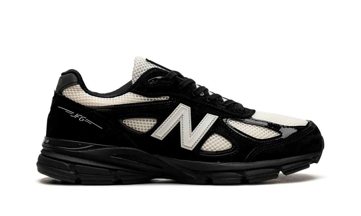 Overkicks - New Balance 990v4 MiUSA Joe Freshgoods 1998 Outro (U990JS4) - detalle talón