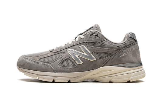 Overkicks - New Balance 990v4 MiUSA Kith Moonrock (U990KT4) - vista lateral
