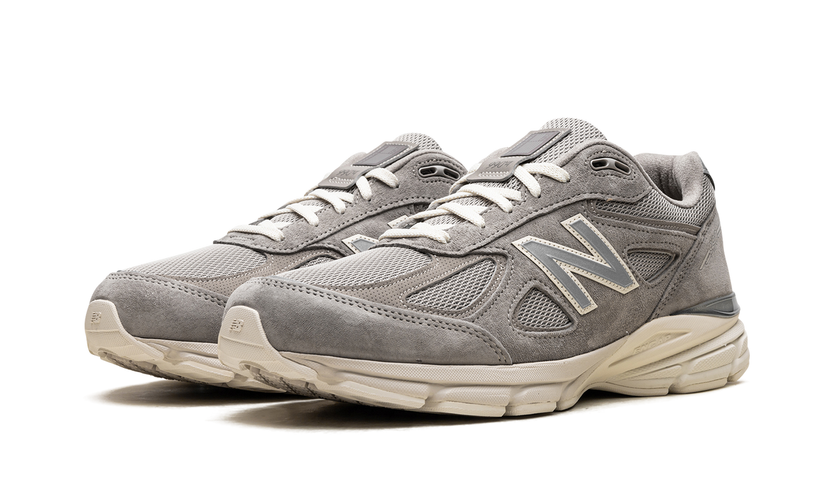 Overkicks - New Balance 990v4 MiUSA Kith Moonrock (U990KT4) - vista trasera