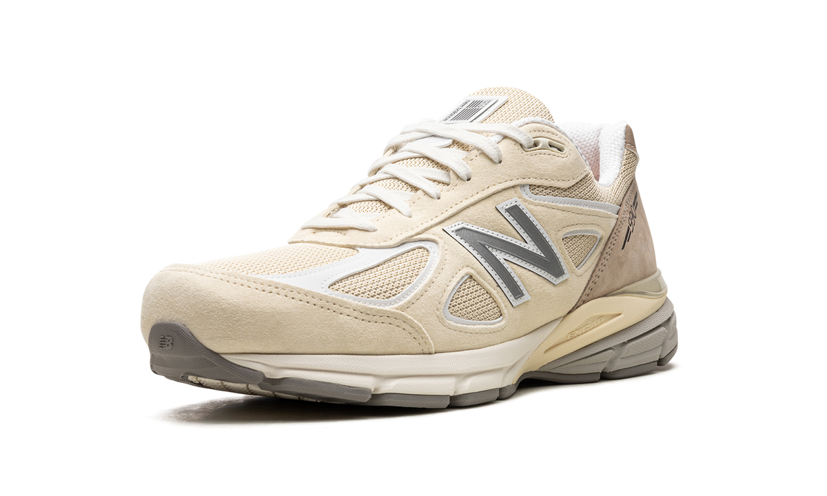Overkicks - New Balance 990v4 MiUSA Limestone (U990TE4) - vista superior