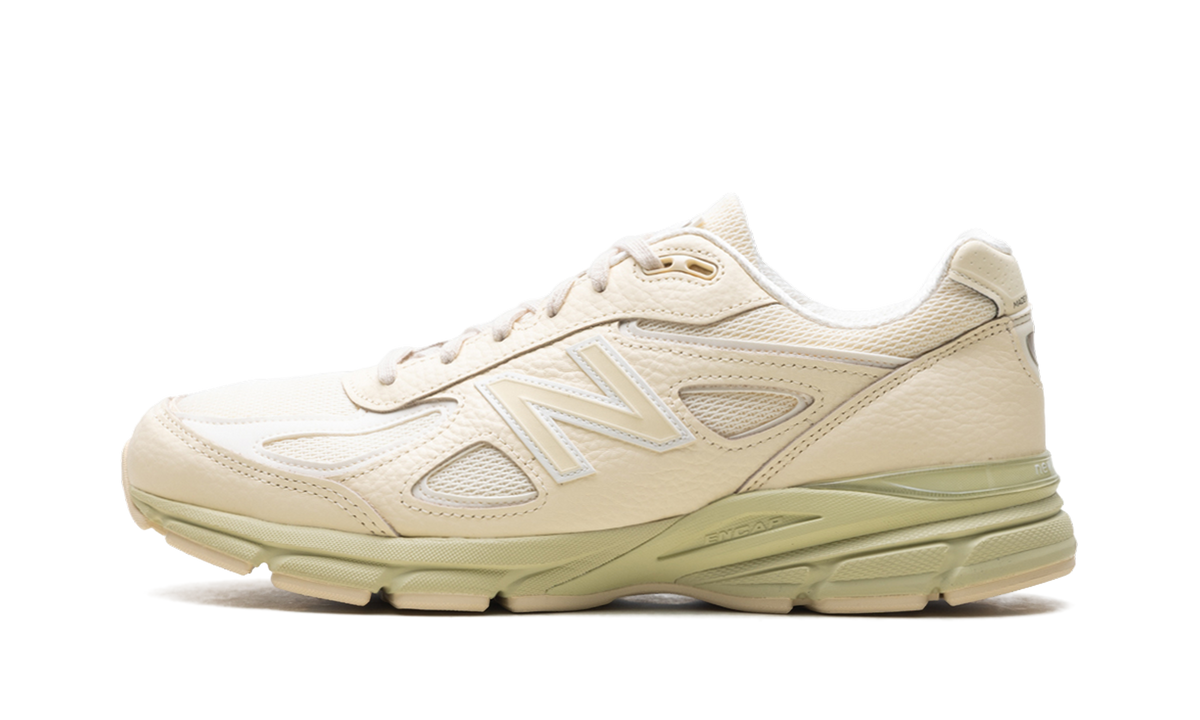 Overkicks - New Balance 990v4 MiUSA Macadamia Nut (U990BO4) - vista lateral