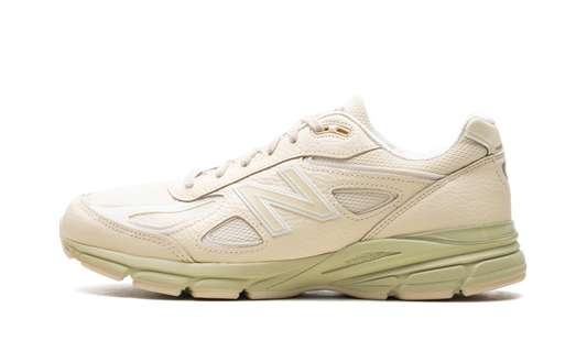Overkicks - New Balance 990v4 MiUSA Macadamia Nut (U990BO4) - vista lateral