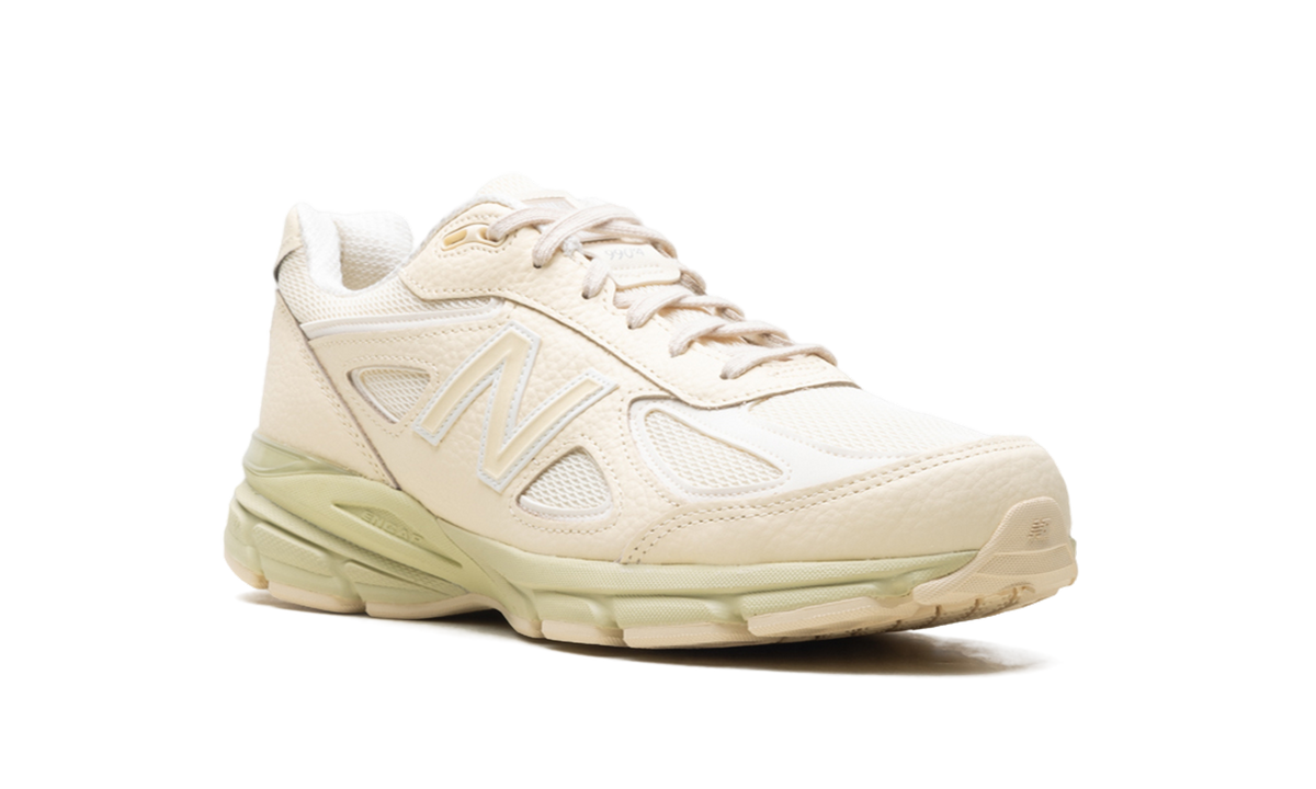 Overkicks - New Balance 990v4 MiUSA Macadamia Nut (U990BO4) - detalle lateral interior
