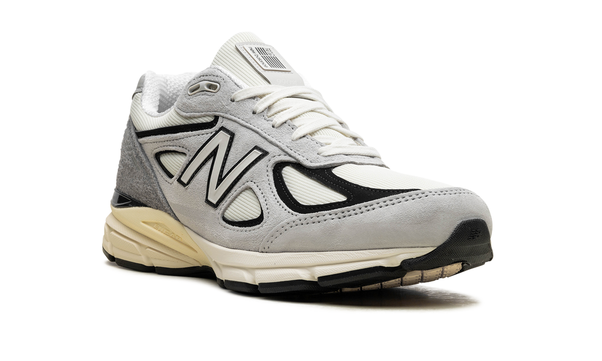 Overkicks - New Balance 990v4 MiUSA Teddy Santis Grey Black Cream (U990TG4) - detalle lateral interior