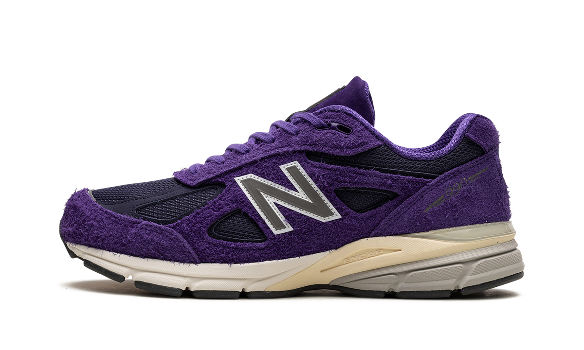 Overkicks - New Balance 990v4 MiUSA Teddy Santis Plum Purple (U990TB4) - vista lateral