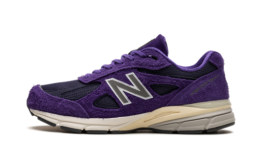 Overkicks - New Balance 990v4 MiUSA Teddy Santis Plum Purple (U990TB4) - vista lateral
