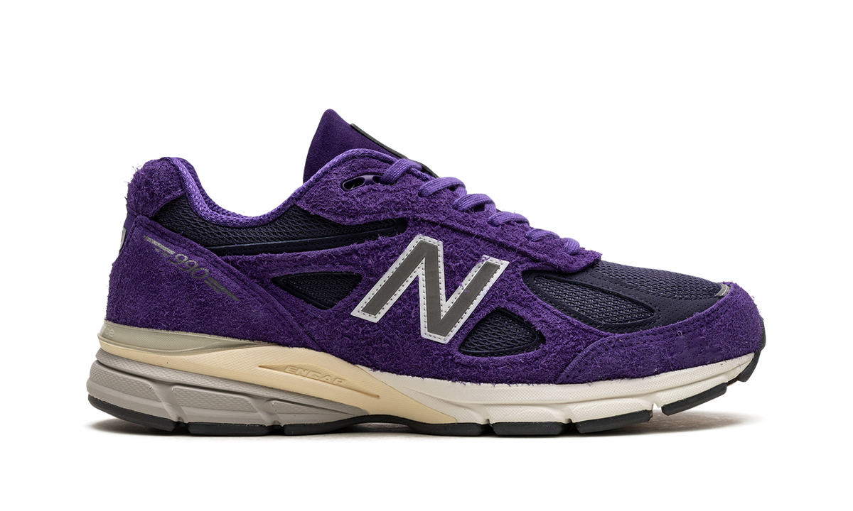 Overkicks - New Balance 990v4 MiUSA Teddy Santis Plum Purple (U990TB4) - detalle talón