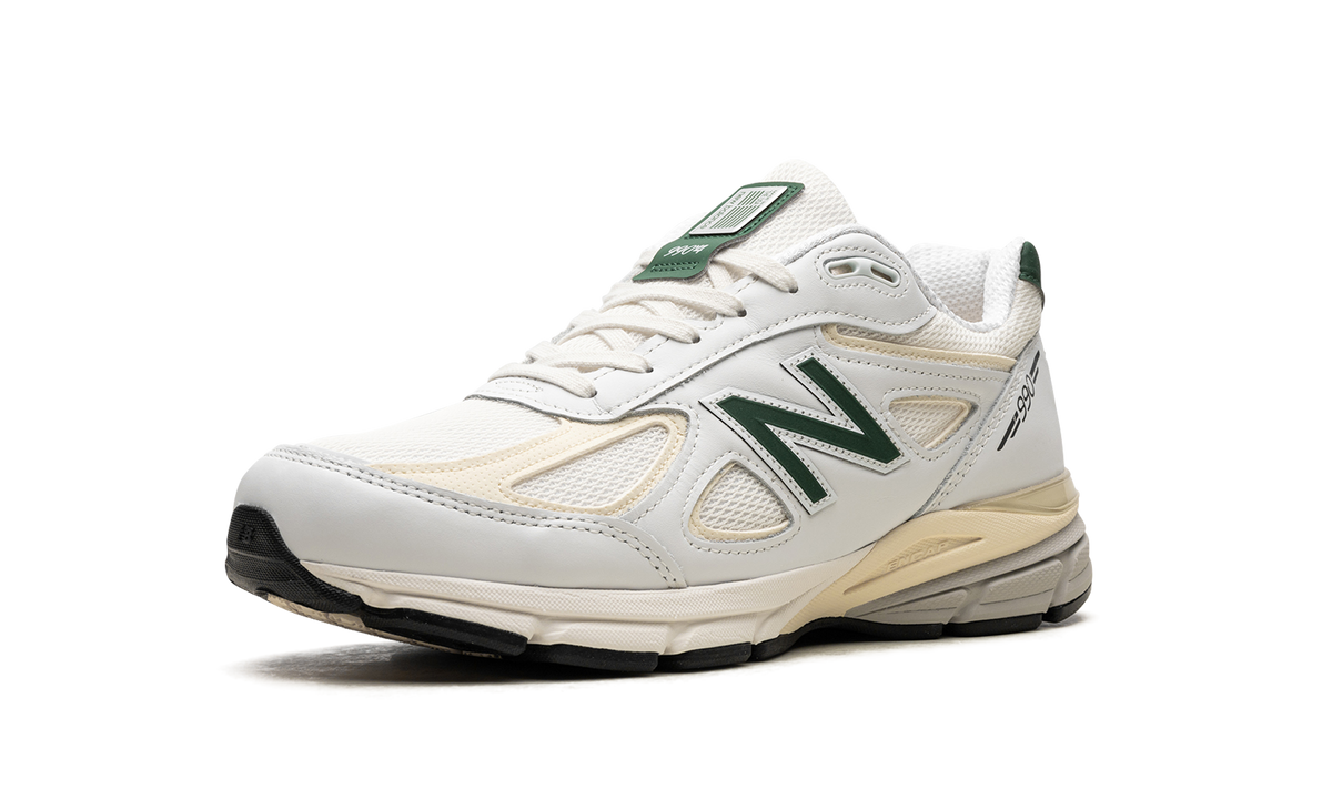 Overkicks - New Balance 990v4 MiUSA White Green (U990TC4) - detalle suela