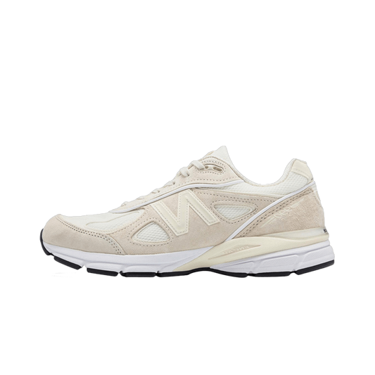 Overkicks - New Balance 990v4 Stussy Cream (M990SC4) - vista lateral