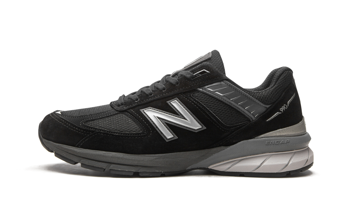 Overkicks - New Balance 990v5 Black (M990BK5) - vista lateral