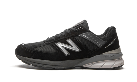 Overkicks - New Balance 990v5 Black (M990BK5) - vista lateral