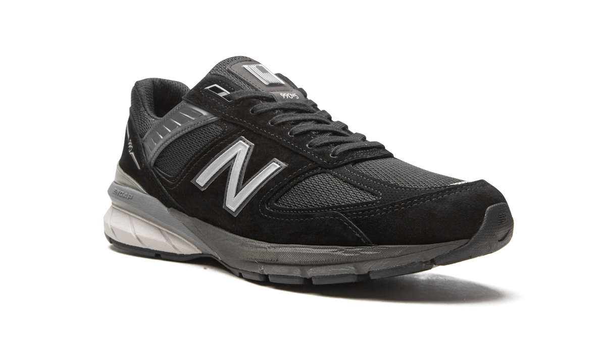 Overkicks - New Balance 990v5 Black (M990BK5) - detalle lateral interior