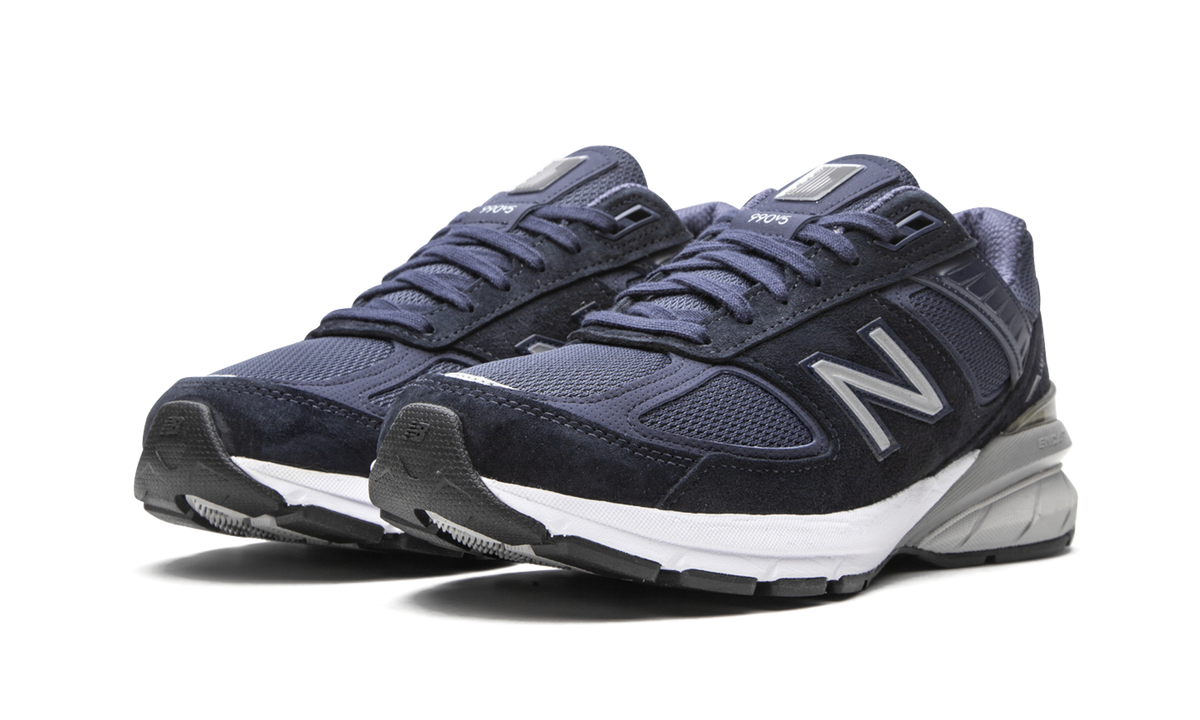 Overkicks - New Balance 990v5 Navy (M990NV5) - vista trasera