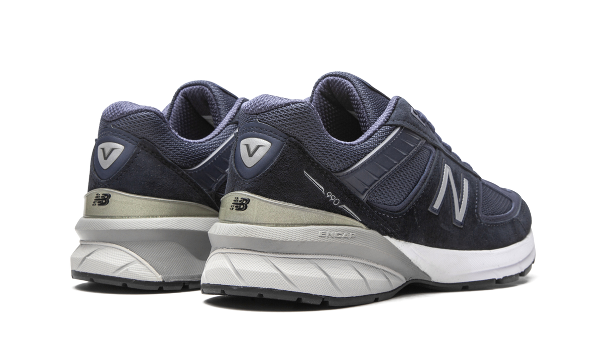 Overkicks - New Balance 990v5 Navy (M990NV5) - par completo