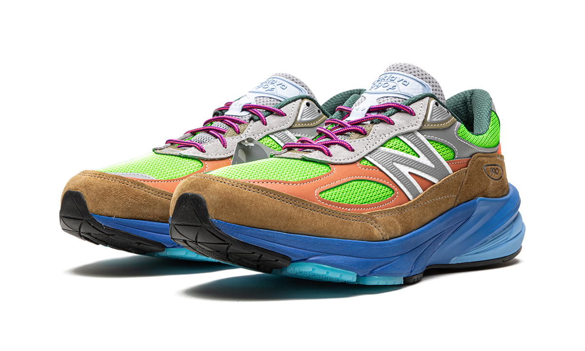 Overkicks - New Balance 990v6 MiUSA Action Bronson Baklava (M990AB6) - vista trasera