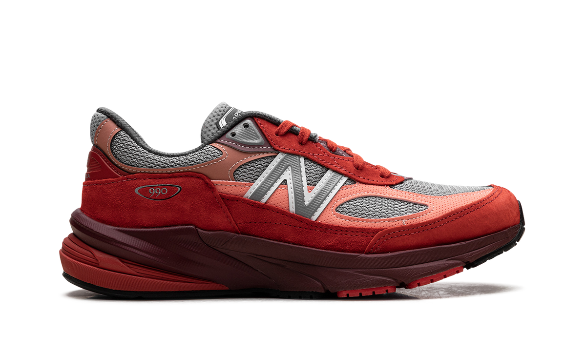 Overkicks - New Balance 990v6 MiUSA Community Red (U990RT6) - detalle talón