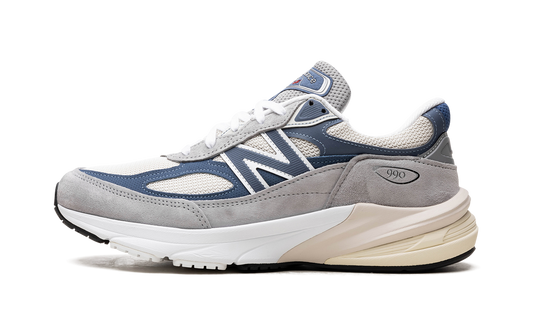 Overkicks - New Balance 990v6 MiUSA Grey Day (2023) (U990TC6) - vista lateral