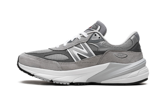 Overkicks - New Balance 990v6 MiUSA Grey (Womens) (W990GL6) - vista lateral