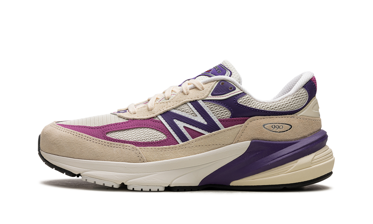 Overkicks - New Balance 990v6 MiUSA Magenta Pop (U990TD6) - vista lateral