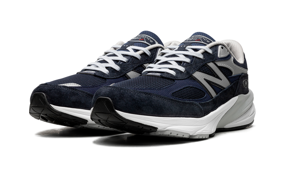 Overkicks - New Balance 990v6 MiUSA Navy White (M990NV6) - vista trasera